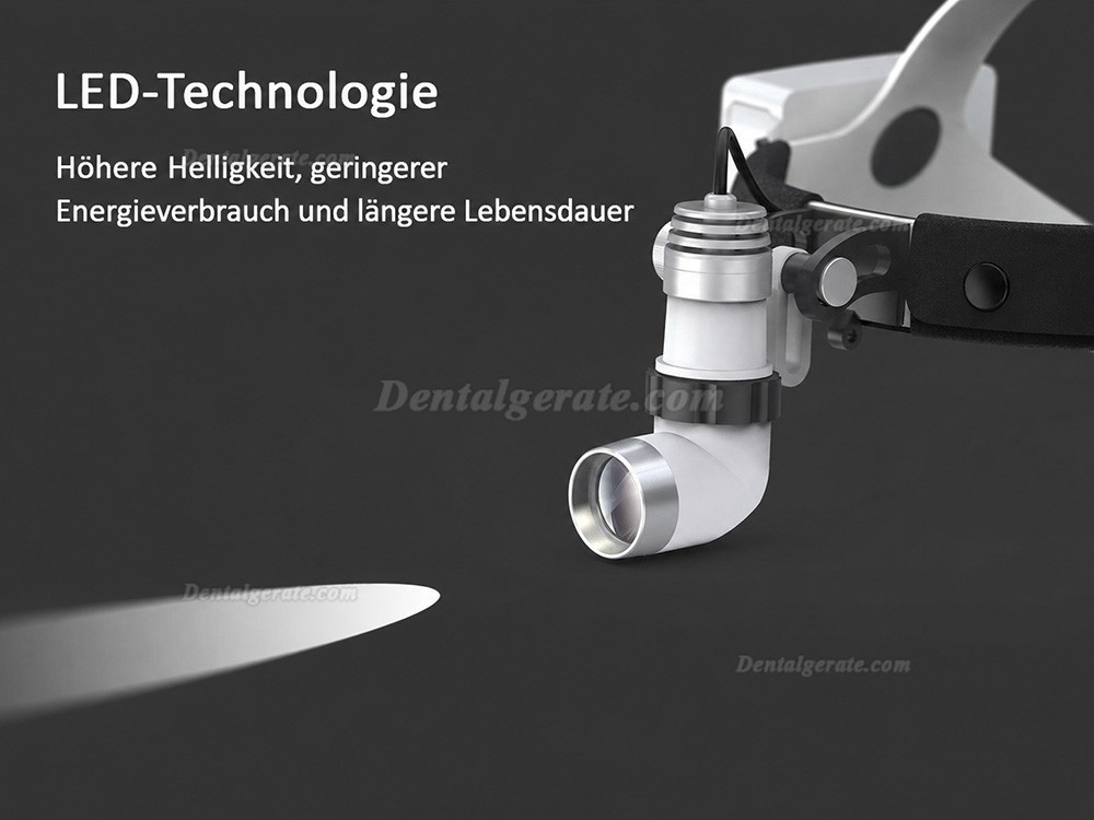 3W LED Chirurgischer medizinischer Scheinwerfer Einstellbare Dentalscheinwerfer KWS KD-202A-4